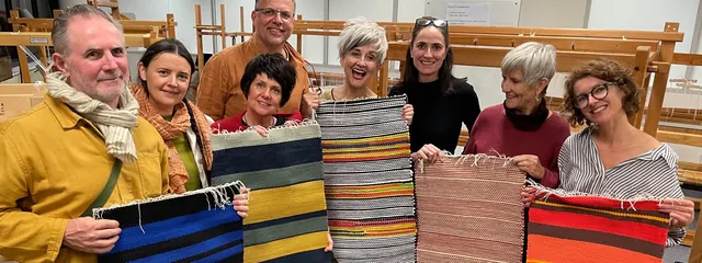 Intro to rug weaving on a floor loom