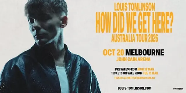 Louis Tomlinson - Naarm / Melbourne