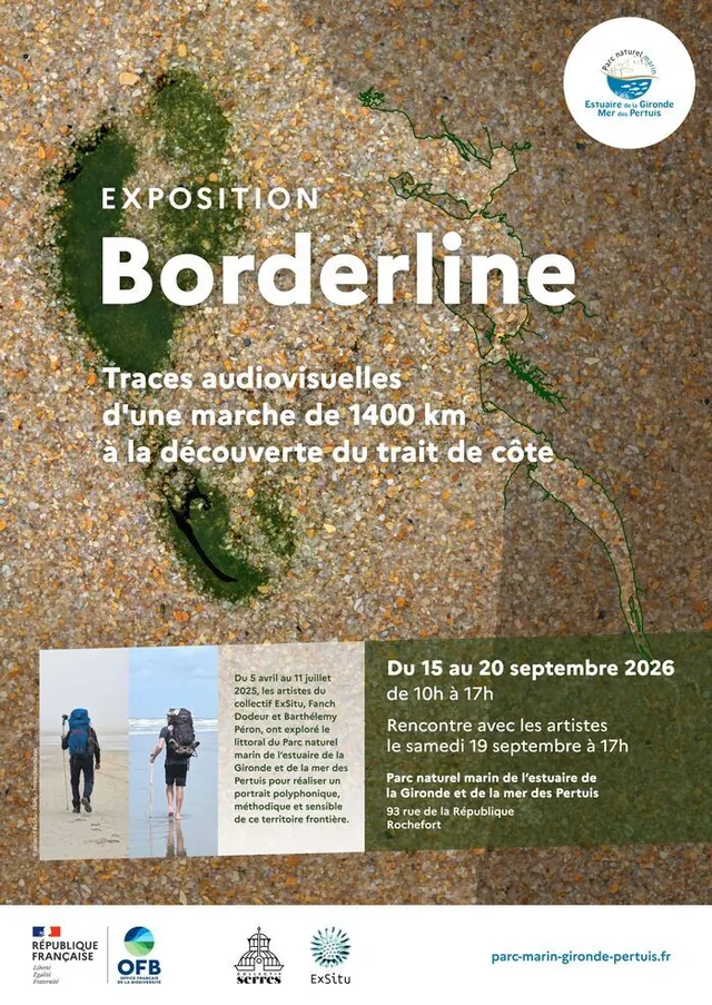 Exposition dans les locaux du Parc naturel marin Estuaire de la Gironde et mer des Pertuis