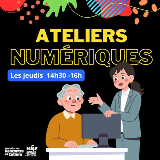Ateliers adultes d'initiations informatiques