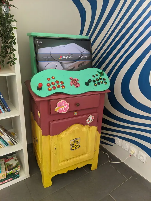 Atelier : fabrication d’une borne d’arcade