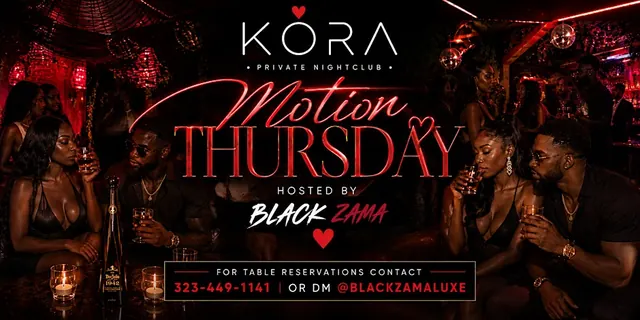 MOTION THURSDAY @ KORA