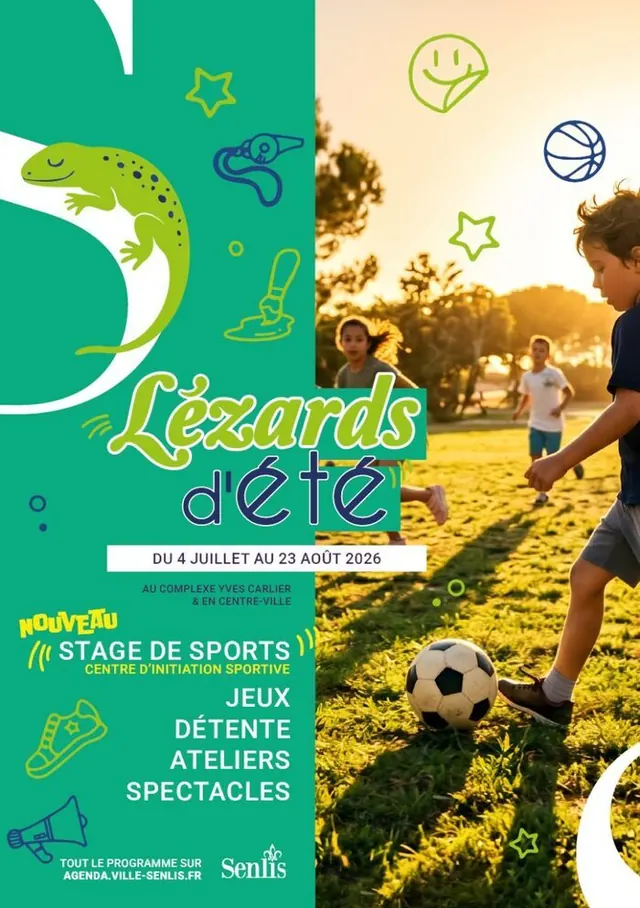 Lézards d'été 2026 - Jeu de l'Oie géant