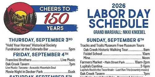 Oak Creek Labor Day Festivities!
