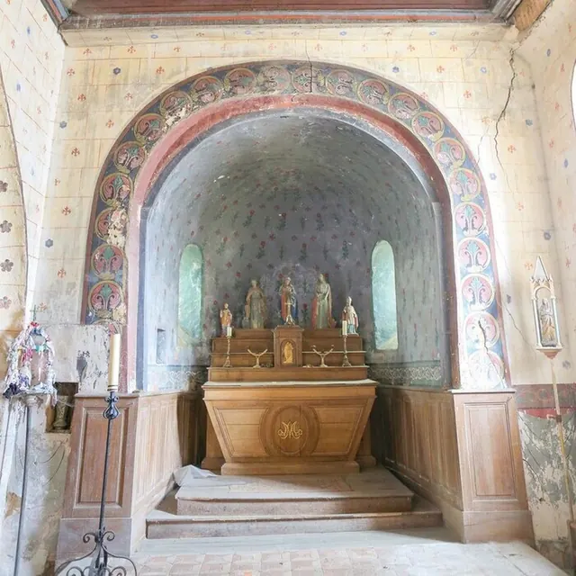 Visite de l'église de Mignières et visite virtuelle de la chapelle