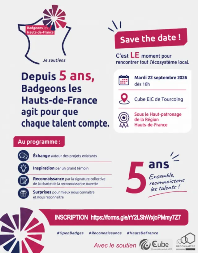 5 ans de Badgeons les Hauts-de-France