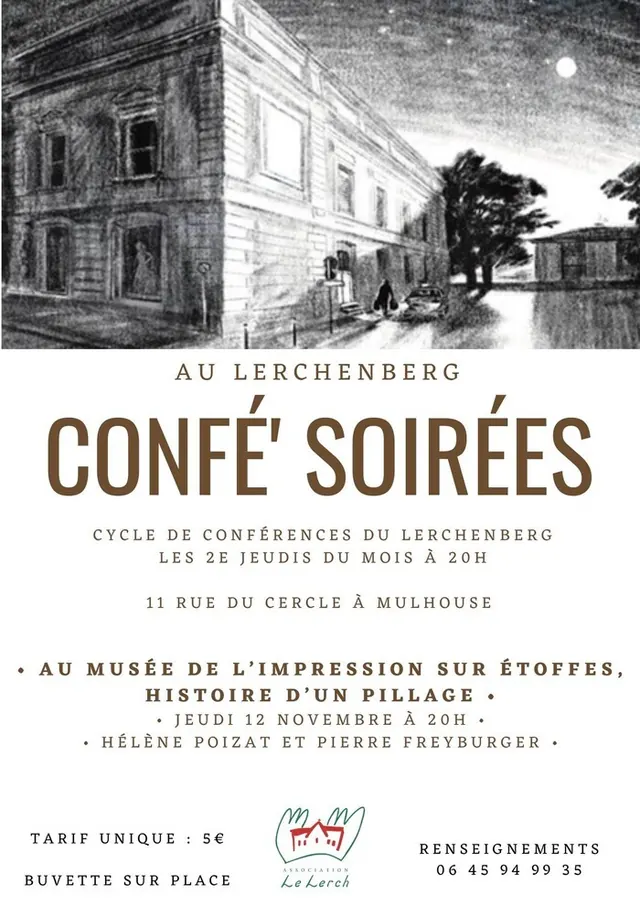 Confé' Soirées - Au Musée de l'Impression sur Etoffes, histoire d'un pillage