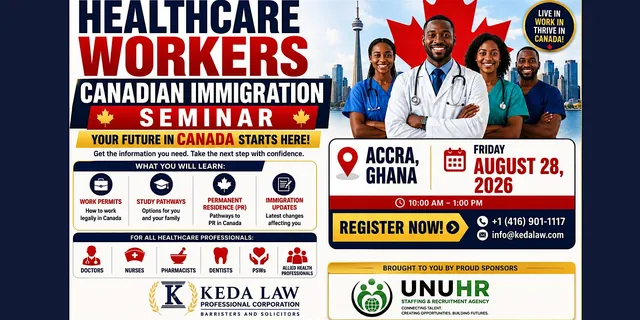 Ghana to Canada : Healthcare Canadian Immigration Seminar 2026