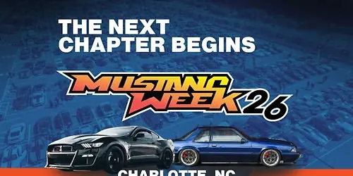 Mustang Week North Carolina 2026 - Charlotte