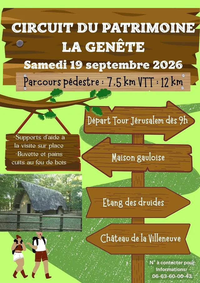 Circuit du patrimoine de La Genête (71)